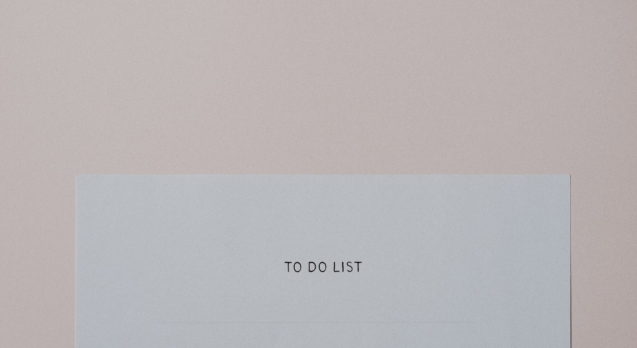 to do list